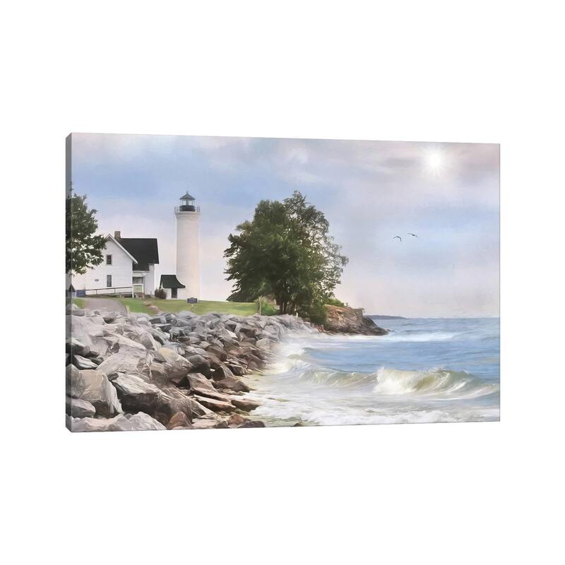 iCanvas "Afternoon at Tibbetts Point" by Lori Deiter Canvas Print Bed